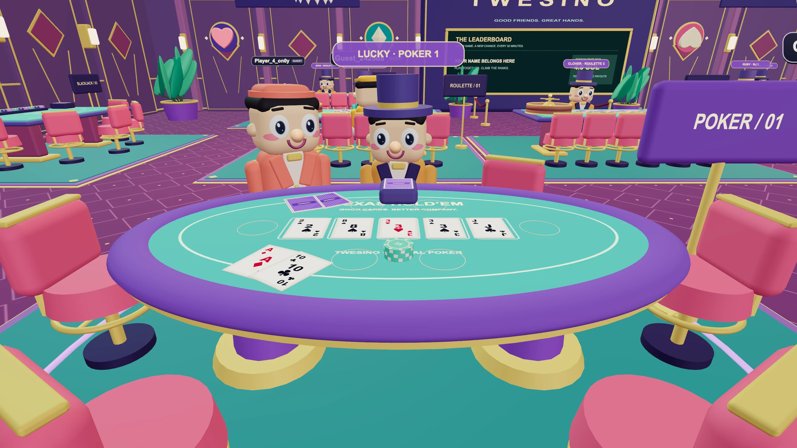 Roulette Hand TWESINO — Get your people in here.